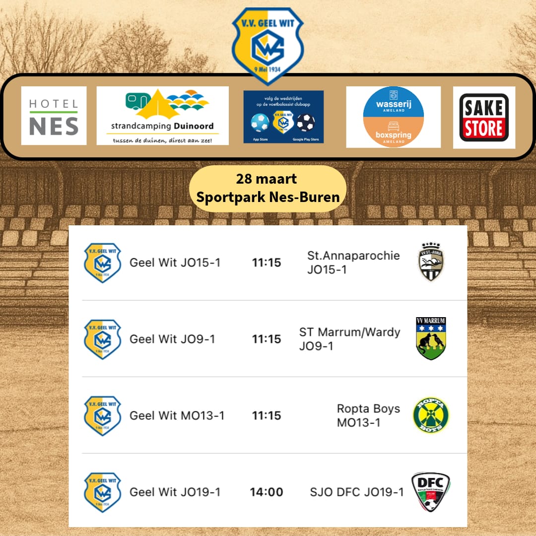 Geel Wit tweet media