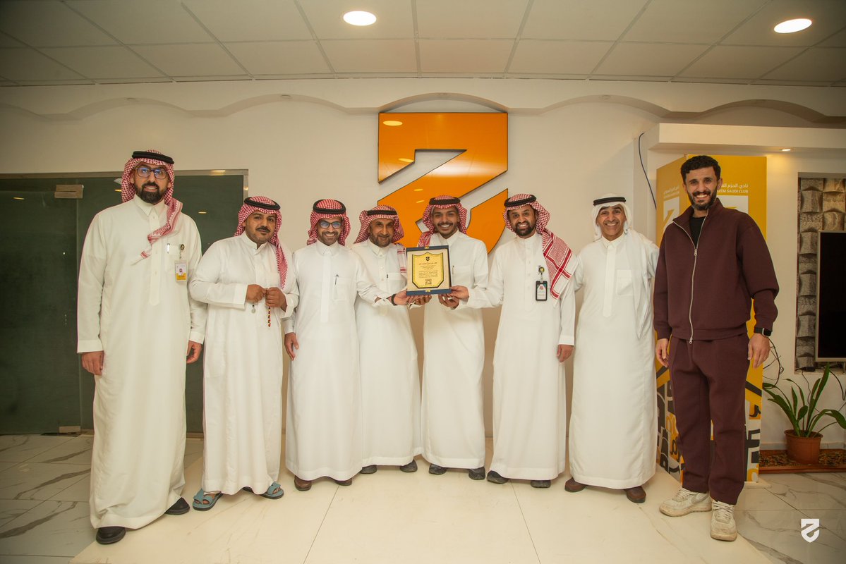 نادي الحزم السعودي tweet media