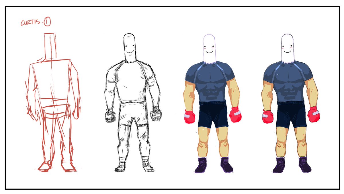 eV123ppon's tweet image. oc character design 
#stepbystep