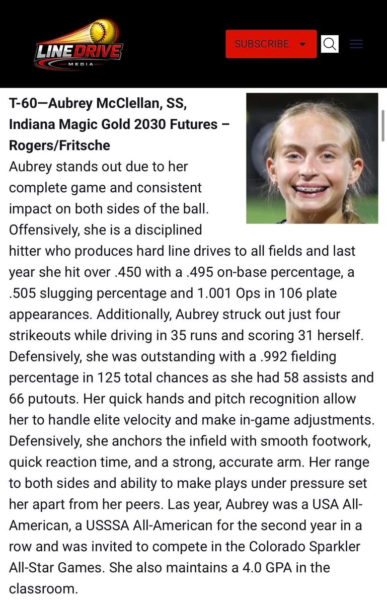 Indiana Magic Gold 2030 Rogers/Fritsche tweet media