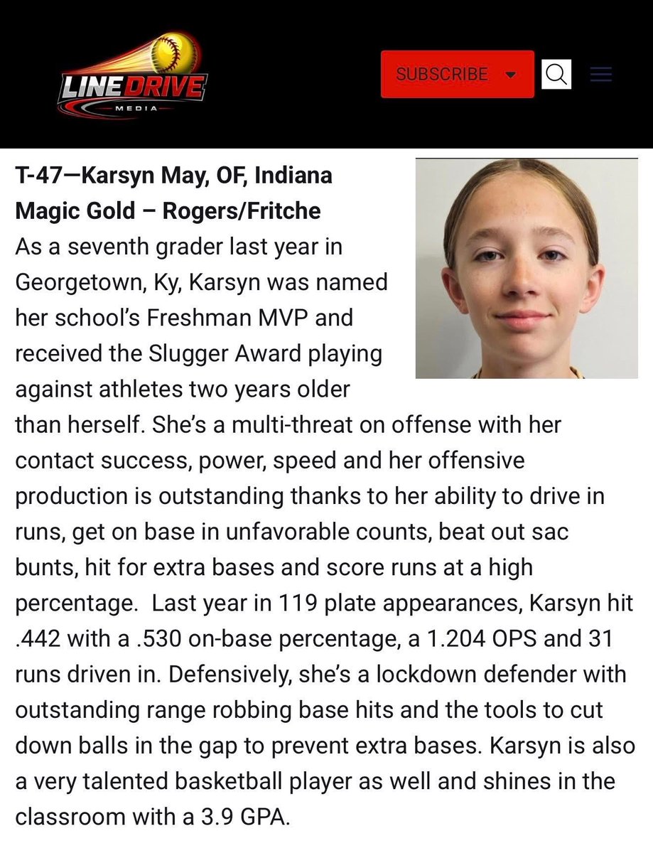 Indiana Magic Gold 2030 Rogers/Fritsche tweet media