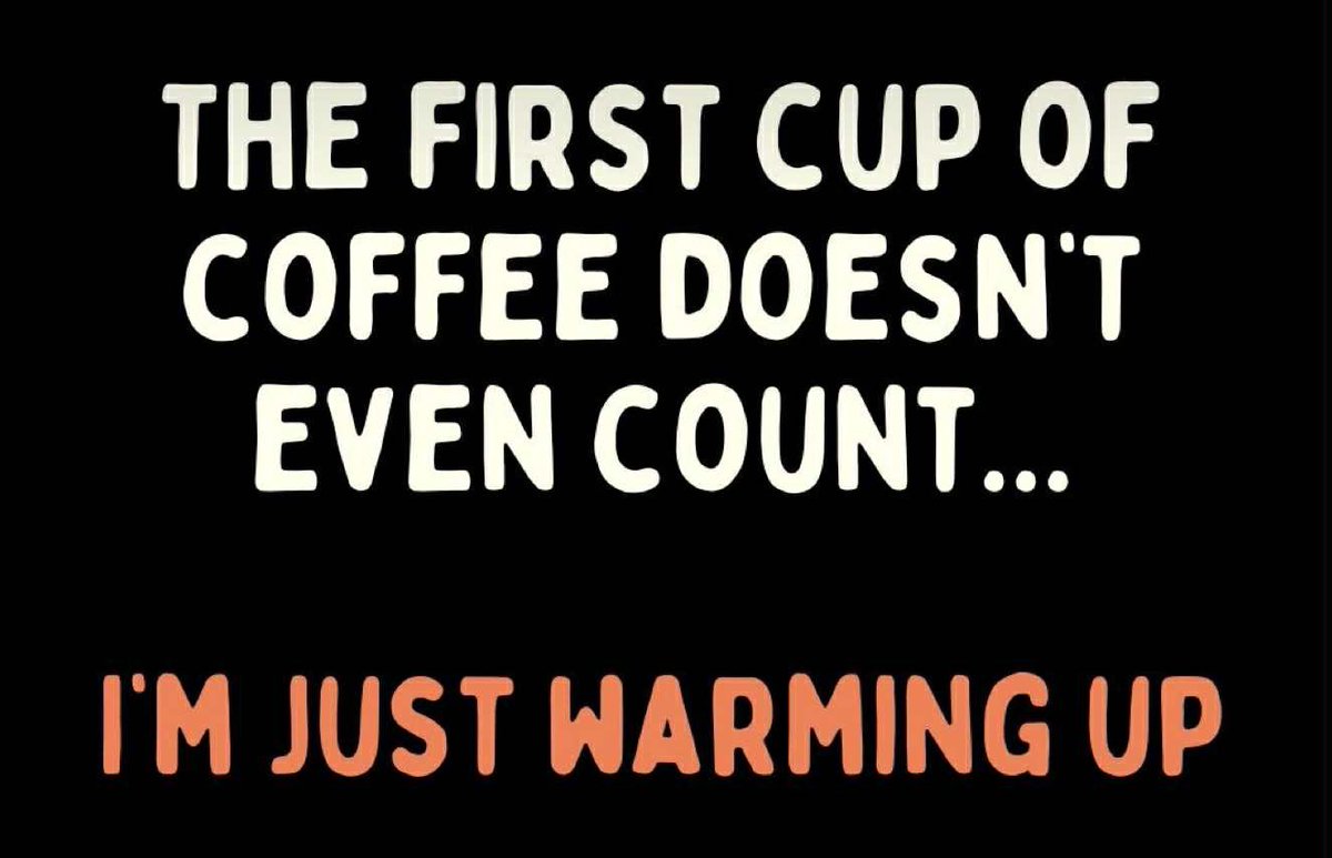 Always important to warm up 😉😉☕️☕️ #coffeetime