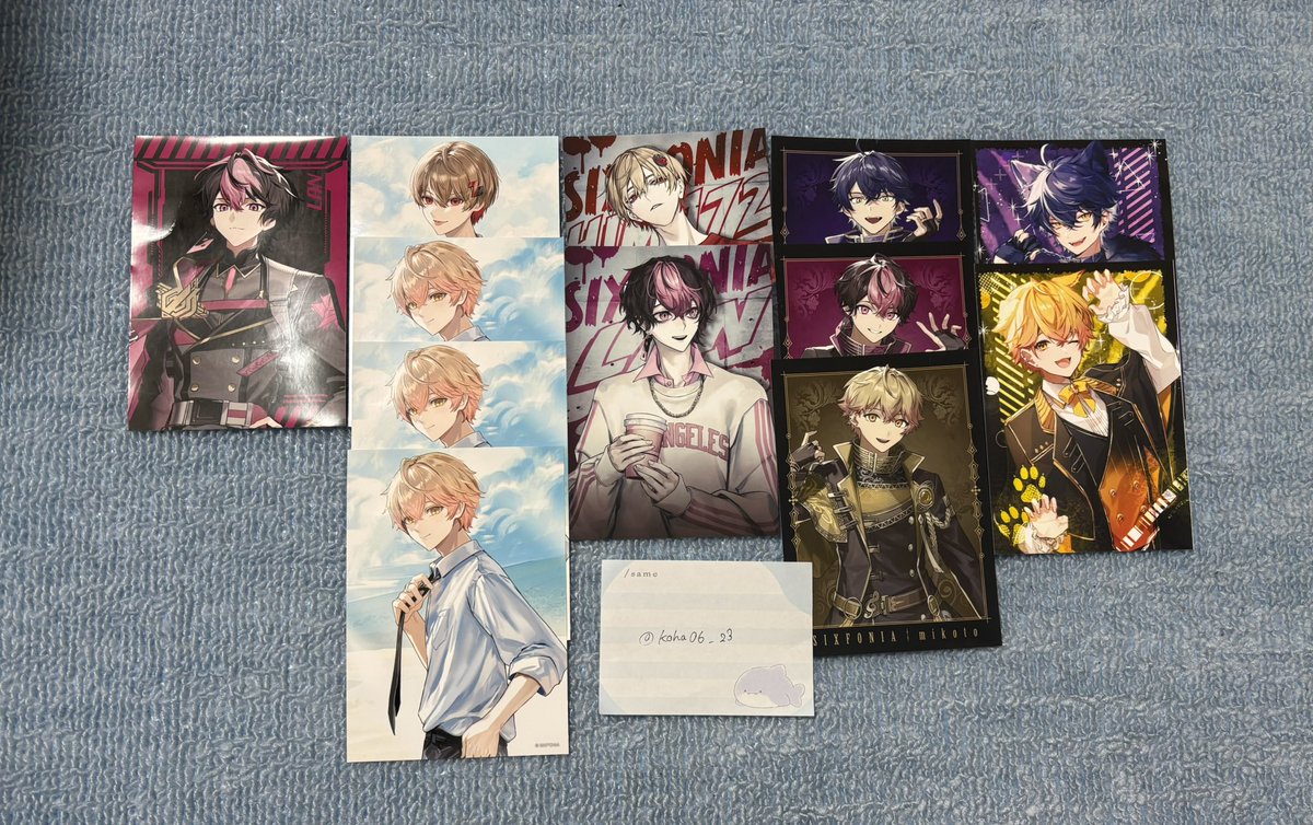 こはる@取引垢 tweet media