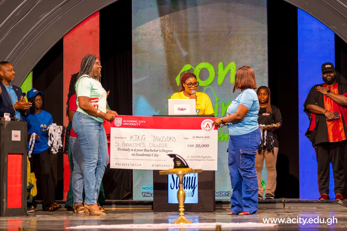 Academic City University tweet media