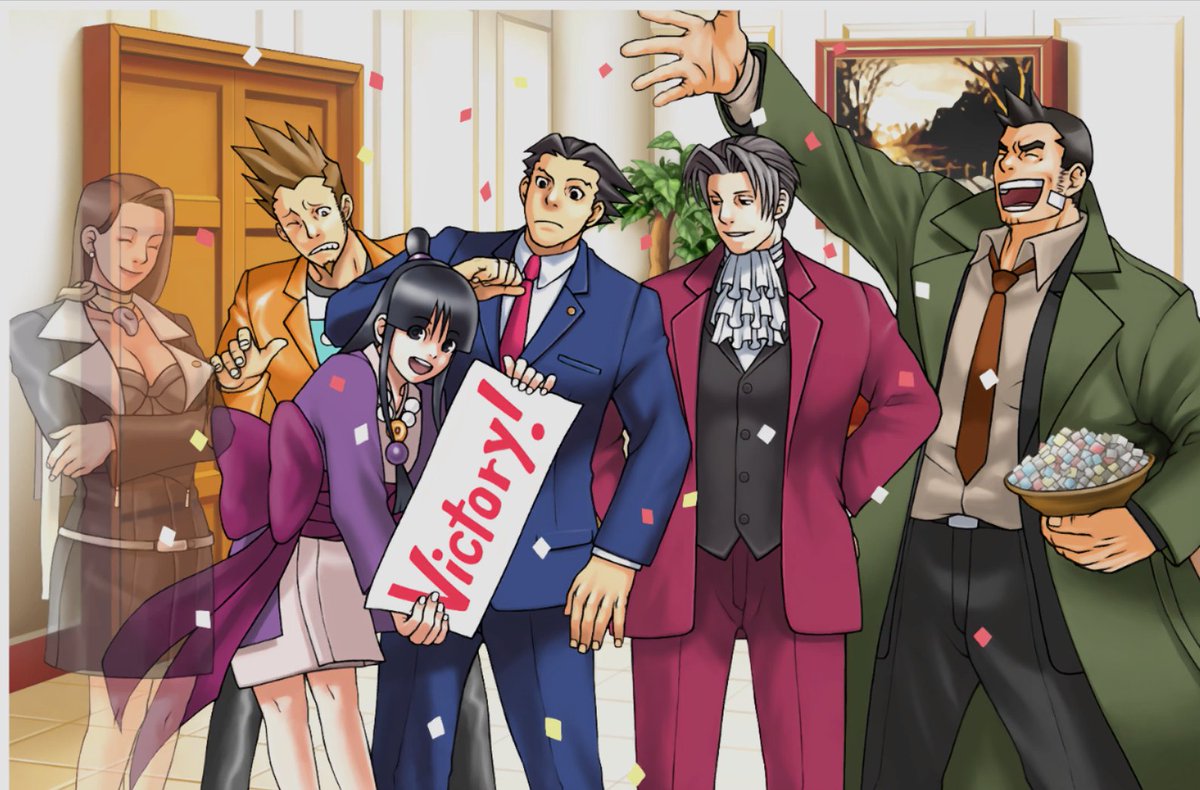 deformogrqphy's tweet photo. #velvywright
ive had so much fun playing this so far ( ill play the 5th trial later on... shhh.. ) ππ im excited to see how the other trails and chapters will turn out,, i cant believe how much the characters grew on me,, especially gumshoe https://t.co/btcy9oBGd5