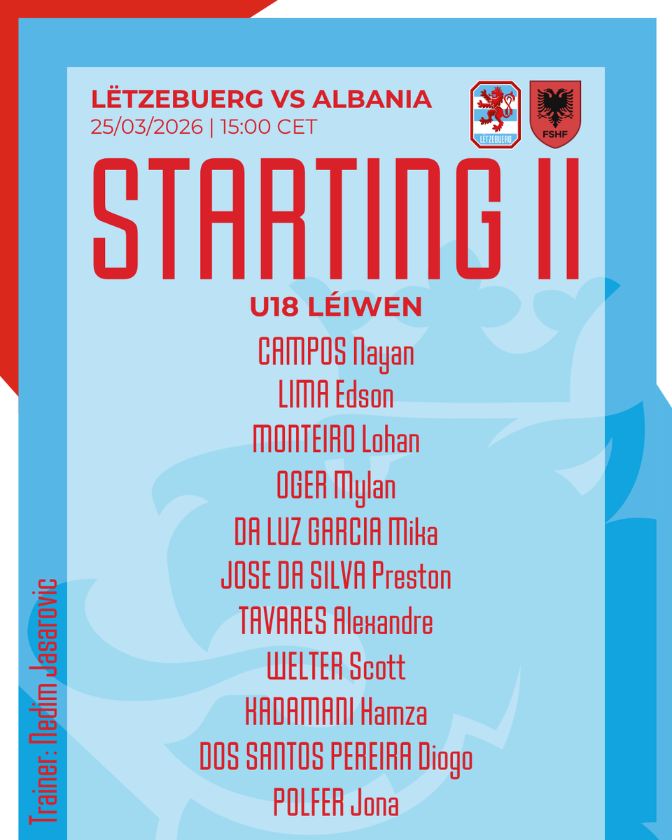 Fédération Luxembourgeoise de Football tweet media