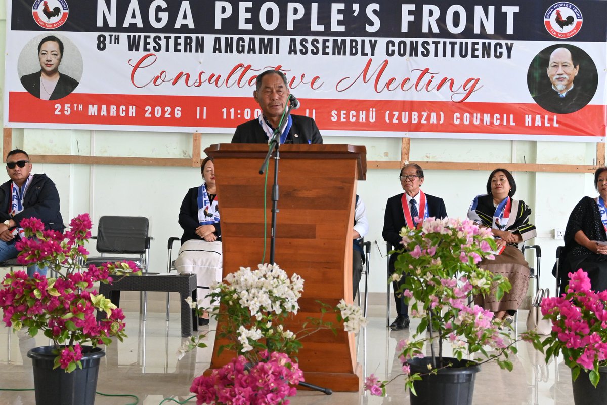 k_salhoutuonuo's tweet image. Held a consultative meeting with the 8th Western Angami AC #NPF, engaging in meaningful discussions on key issues, shared concerns &amp;amp; the way forward. Exchanged ideas to strengthen the party &amp;amp; reaffirm our collective commitment towards the welfare and progress of the people.