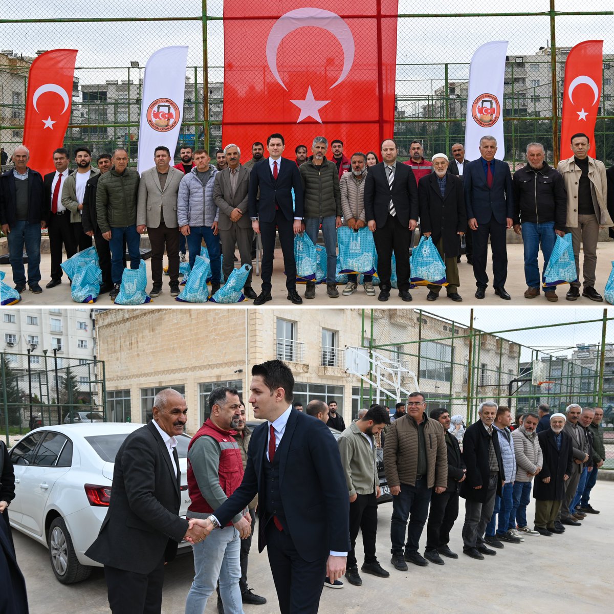 Nsy_Kaymakamlik's tweet photo. 📍Nusaybin/Kırsal Kalkınma Kapsamında Üreticilerimize Arı Keki Dağıtımı🐝🍯

Kaymakamımız Sayın Evren ÇAKIR, Mardin Büyükşehir Belediyesi Tarımsal Hizmetler Daire Başkanı Kudbettin YAVUZ, Nusaybin İlçe Tarım ve Orman Müdürü Mehmet DOĞAN, Kamu Kurum ve Kuruluşları Amirleri ve beraberindekilerle,

📌İlçe Kaymakamlığımız, Mardin Büyükşehir Belediyesi ile İlçe Tarım ve Orman Müdürlüğümüz iş birliğinde, "Kırsal Kalkınma" çalışmaları kapsamında arıcılığı güçlendirmek ve üreticilerimizin kıştan çıkış ile ilkbahar besleme sürecinde yanında olmak amacıyla arı üreticilerimize arı keki dağıtımı gerçekleştirildi.

📌Sağlanan arı keki desteği ile;
• Kolonilerin sağlığının korunması,
• Üretim maliyetlerinin azaltılması,
• Daha verimli ve bereketli bir bal sezonuna zemin hazırlanması hedeflenmektedir.🐝🍯

 📌Üreticilerimizin desteklenmesine ve kırsal kalkınmanın güçlendirilmesine yönelik çalışmalarımız devam ediyor.

#Nusaybin #Mardin
@TC_icisleri @Mardin_Valiligi