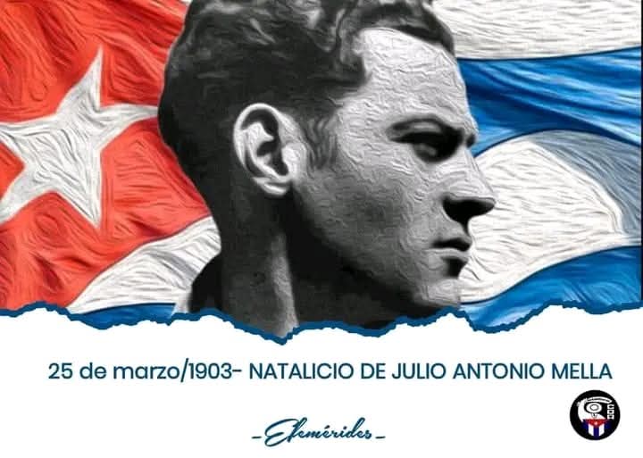 Desde #Camagüey, recordamos a Julio Antonio Mella en el 123 aniversario de su natalicio. 
Su activismo político y su capacidad de liderazgo, lo llevaron a convertirse en una de las figuras más influyentes del movimiento estudiantil y obrero de la época.
#CubaViveEnSuHistoria