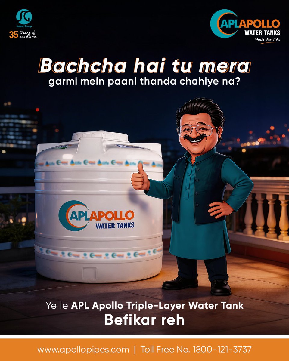 Apollo Pipes LTD tweet media