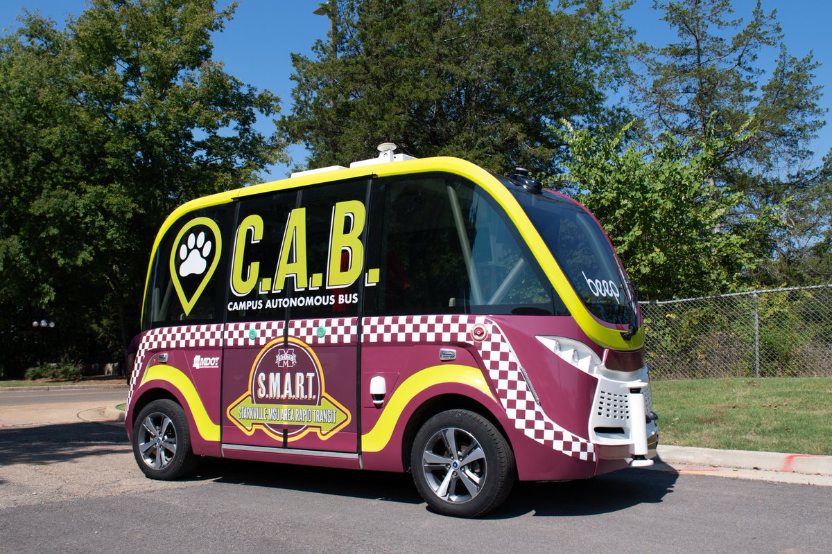 beepAVsolutions's tweet photo. A look back at our deployment at @msstate 👇

Beep’s Campus Autonomous Bus (C.A.B.) brought safe, sustainable AV service to campus - connecting key destinations and delivering insights to shape MSU’s future transit strategy.

#AutonomousVehicles #SmartMobility https://t.co/fI4sJvwCC1