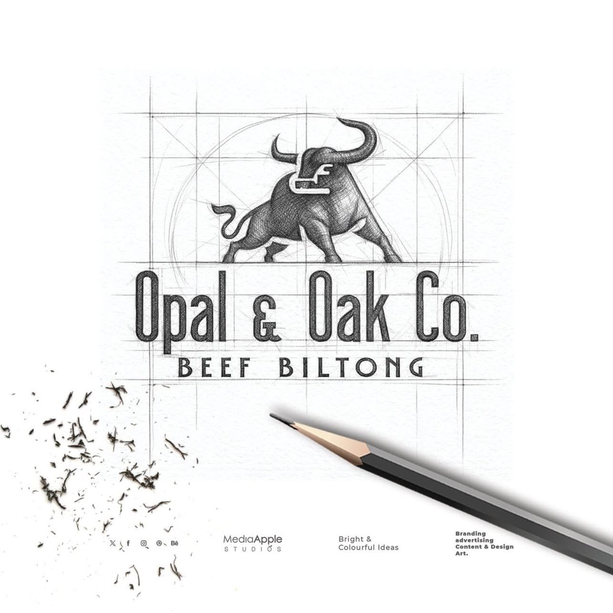 MediaApple_Stud's tweet photo. Introducing the Opal &amp; Oak Co. Beef Biltong brand identity 🤍🥩
A design rooted in heritage, craftsmanship, and quiet confidence.

From the colour palette to the typography, every detail was intentionally chosen to reflect what Opal &amp; Oak Co. stands for. https://t.co/7gfZUZSuWP