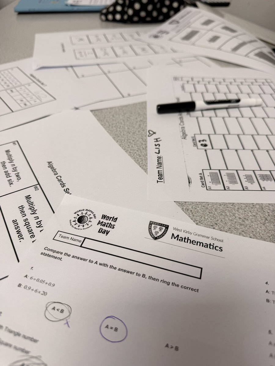 WKGS Mathematics Department tweet media