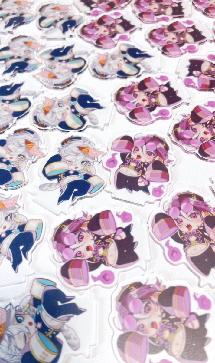 🤍💜
♡新刊セットのグッズ詳細になります♡