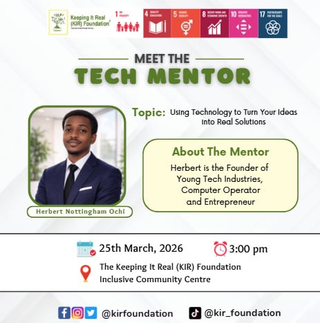 Keeping It Real Foundation tweet media