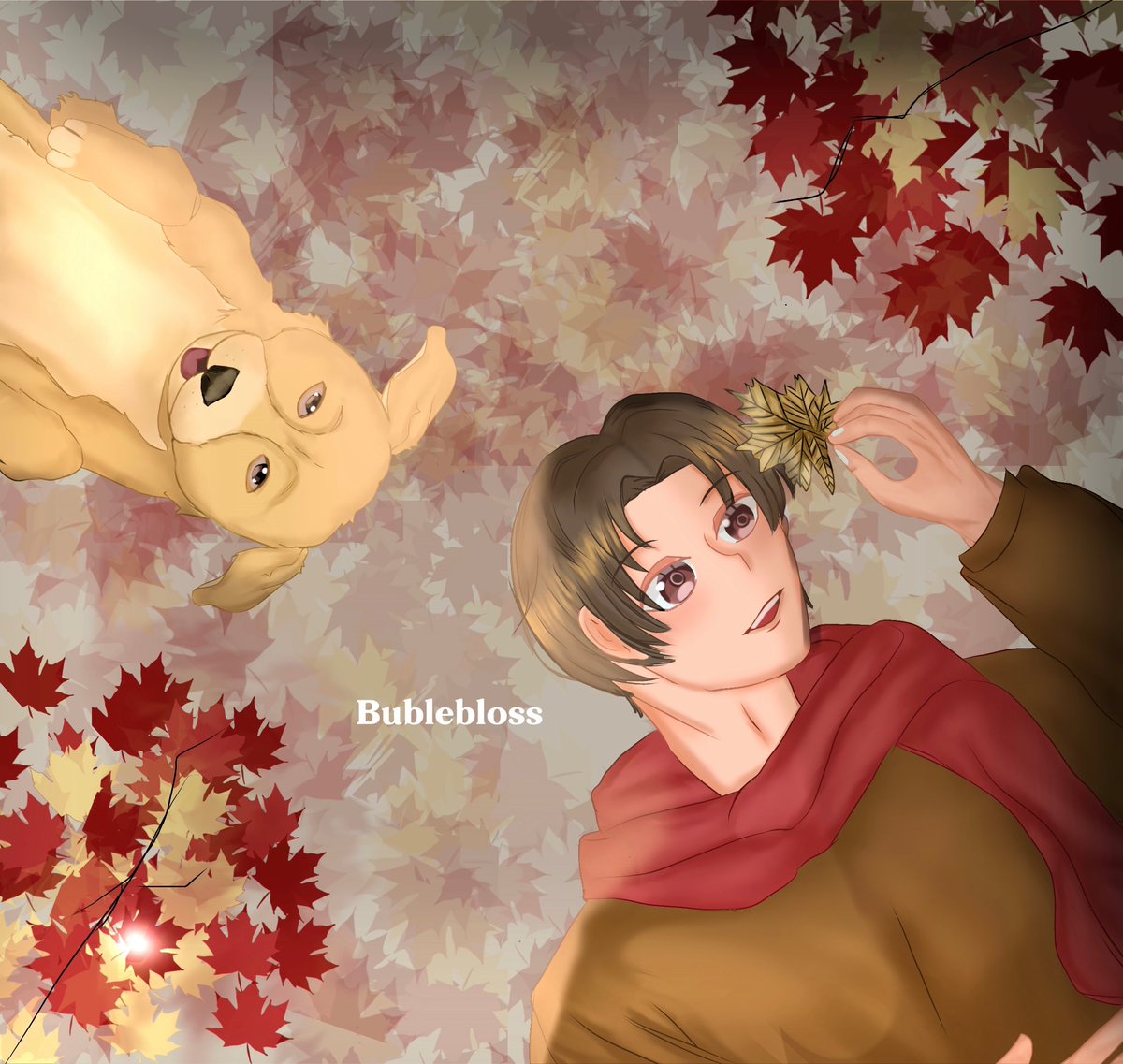 bublebloss's tweet photo. New art. Oc by @rivahandya #ibispaintx https://t.co/pCUpL8j8IE