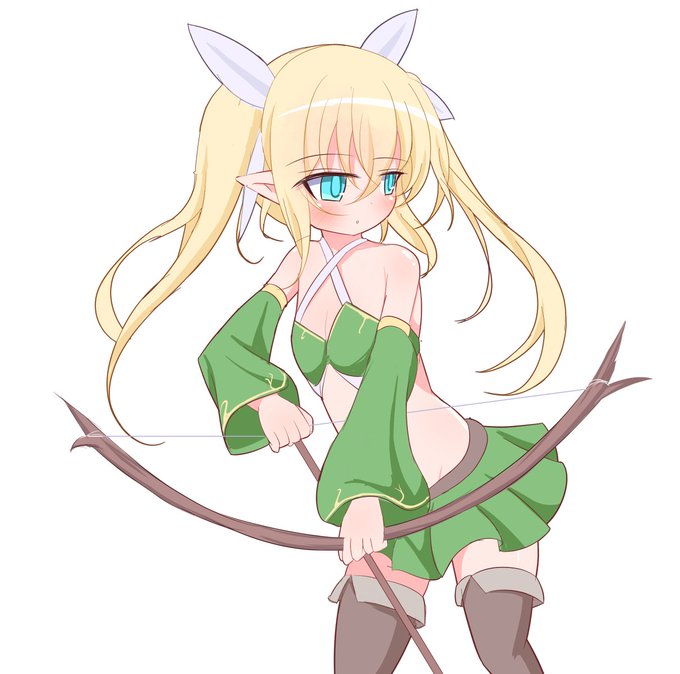 絵879号「アーチャーさん」
露出度が高いのは多分空気中のなんかを取り込みやすくする的なヤツなんじゃないかなと思います。 