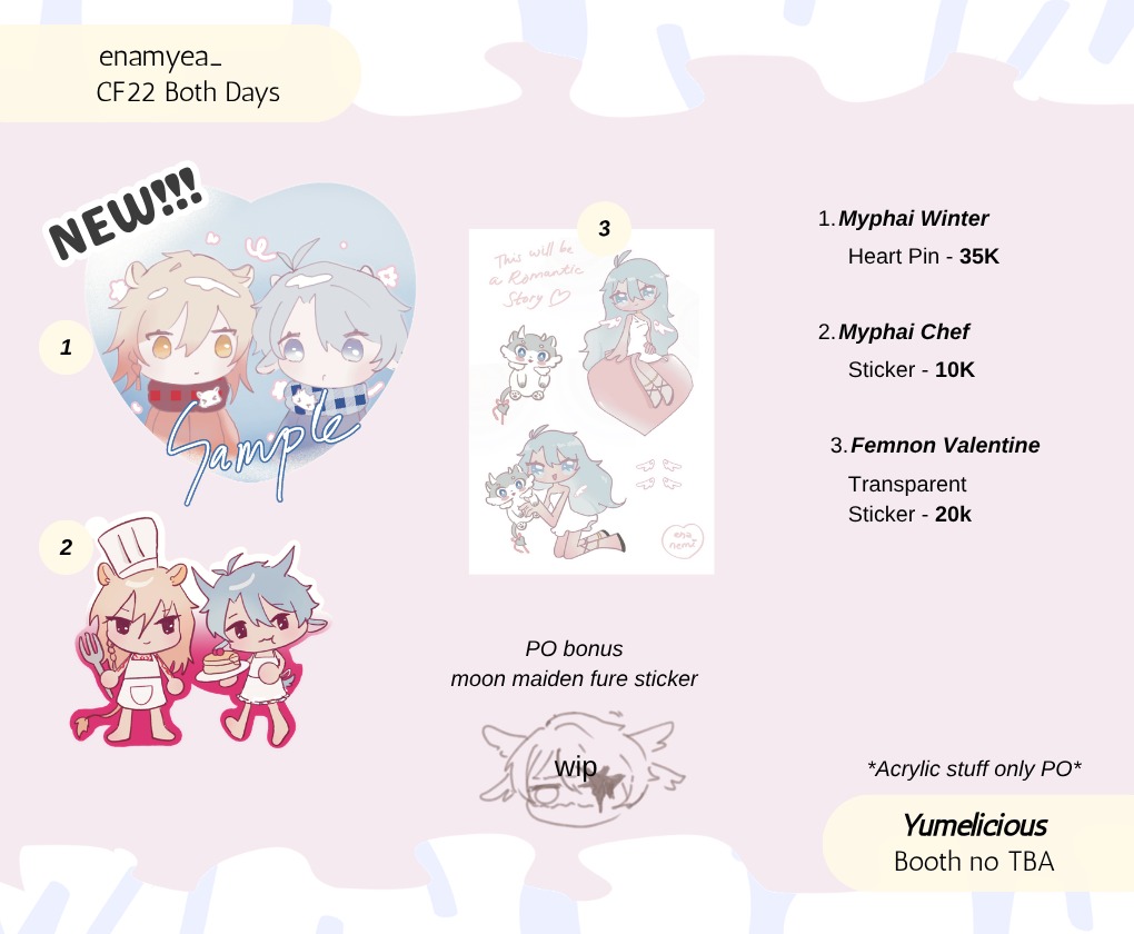 ena CF22 both days tweet media