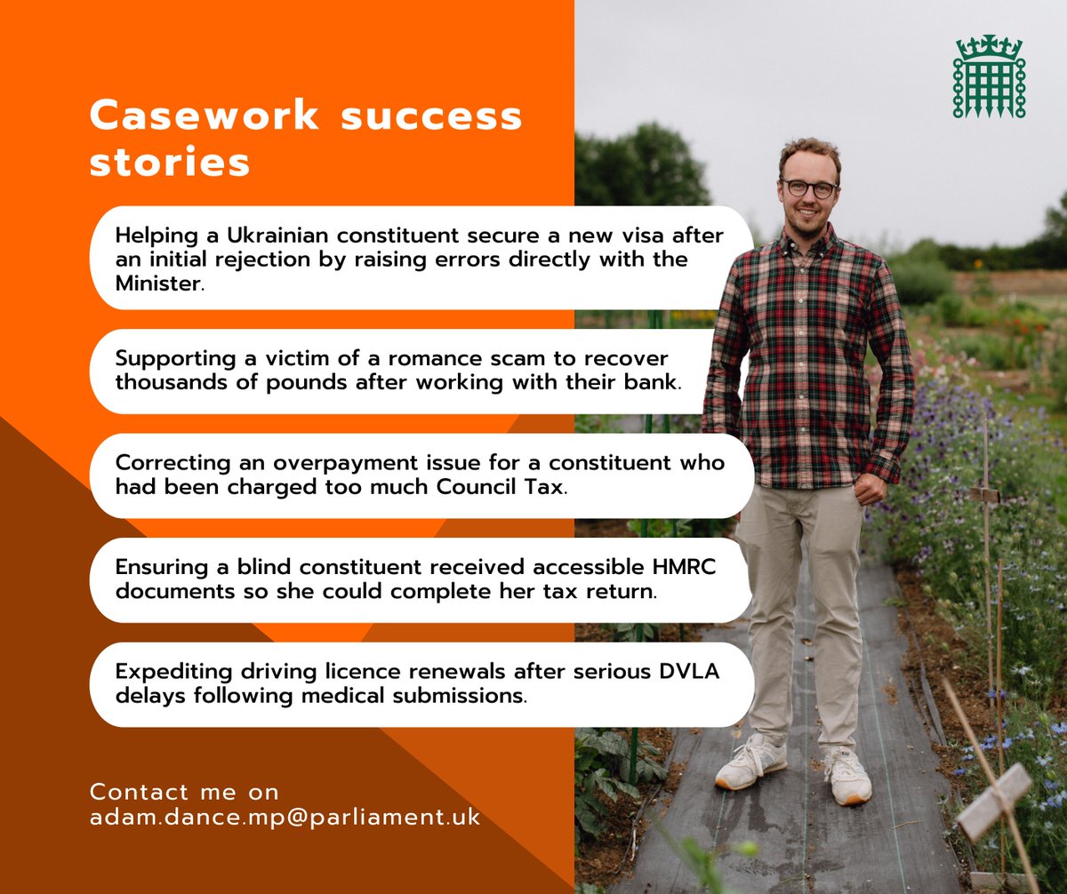 Adam Dance MP tweet media