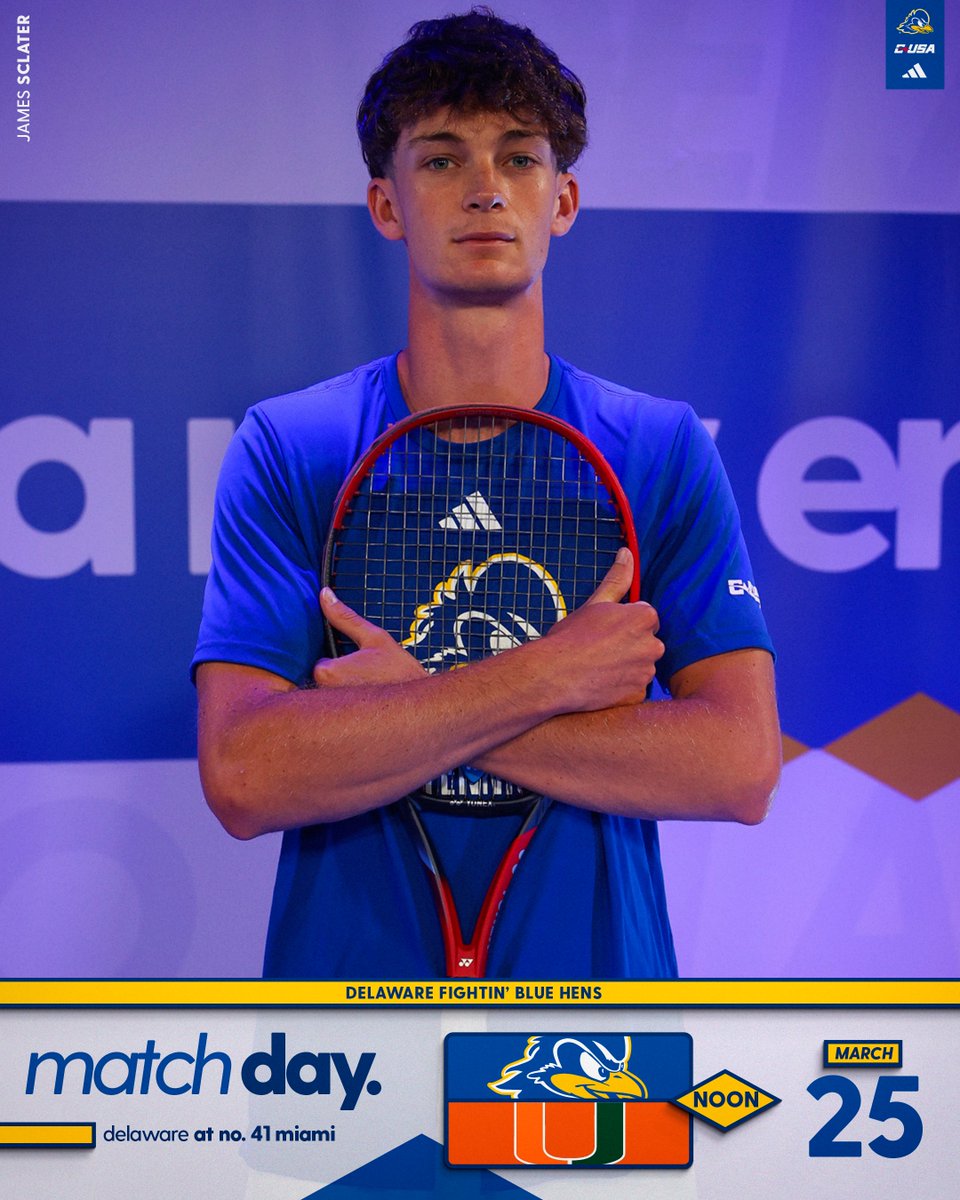 Delaware Men's Tennis tweet media