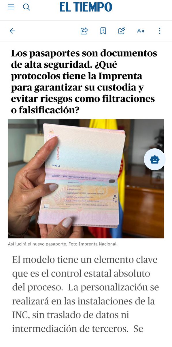 Imprenta Nacional de Colombia tweet media