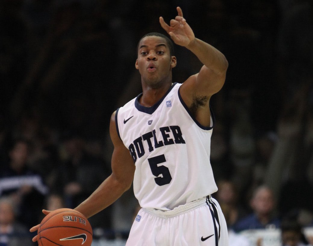 Per <a href="/PeteThamel/">Pete Thamel</a> #ButlerMBB has hired Ronald Nored as its next head coach

Nored was the starting point guard from 2008-2012