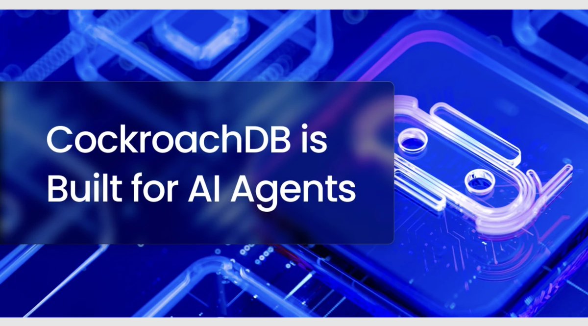 CockroachDB tweet media