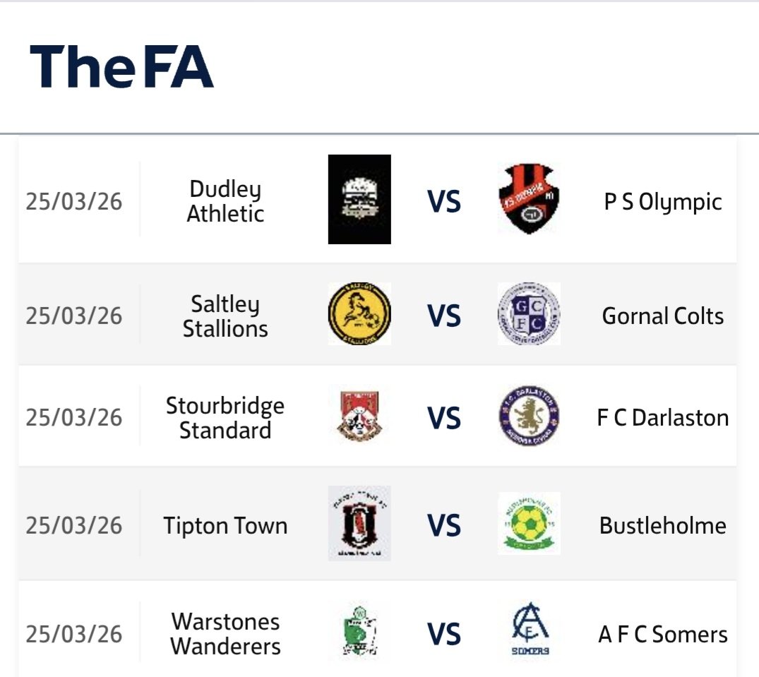 West Midlands (Regional) League tweet media