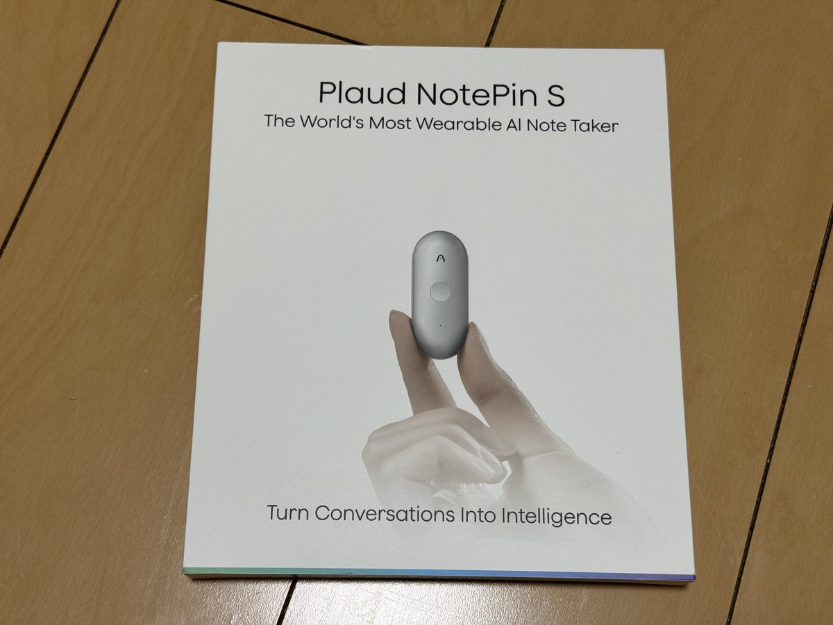 flug1030's tweet photo. やっぱり物理ボタン最強ですよね✨

#PLAUD
#NotePinS https://t.co/dm2kRfng2h