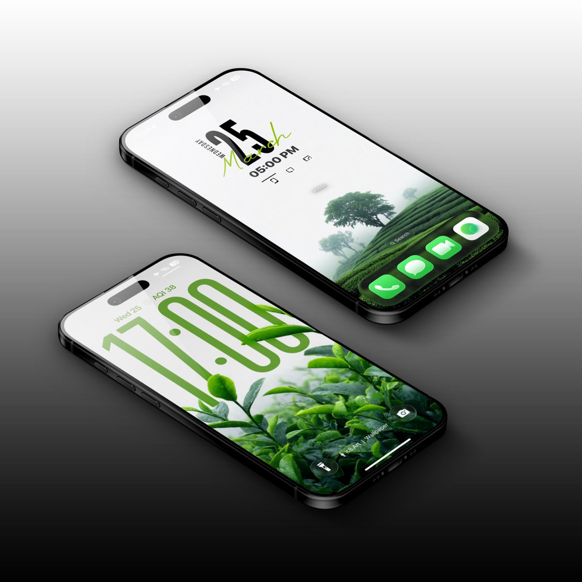 Minimal Aesthetic Phone Setup 🌿📱
#wallpapers #iPhoneWallpaper #setup #lockscreen #art