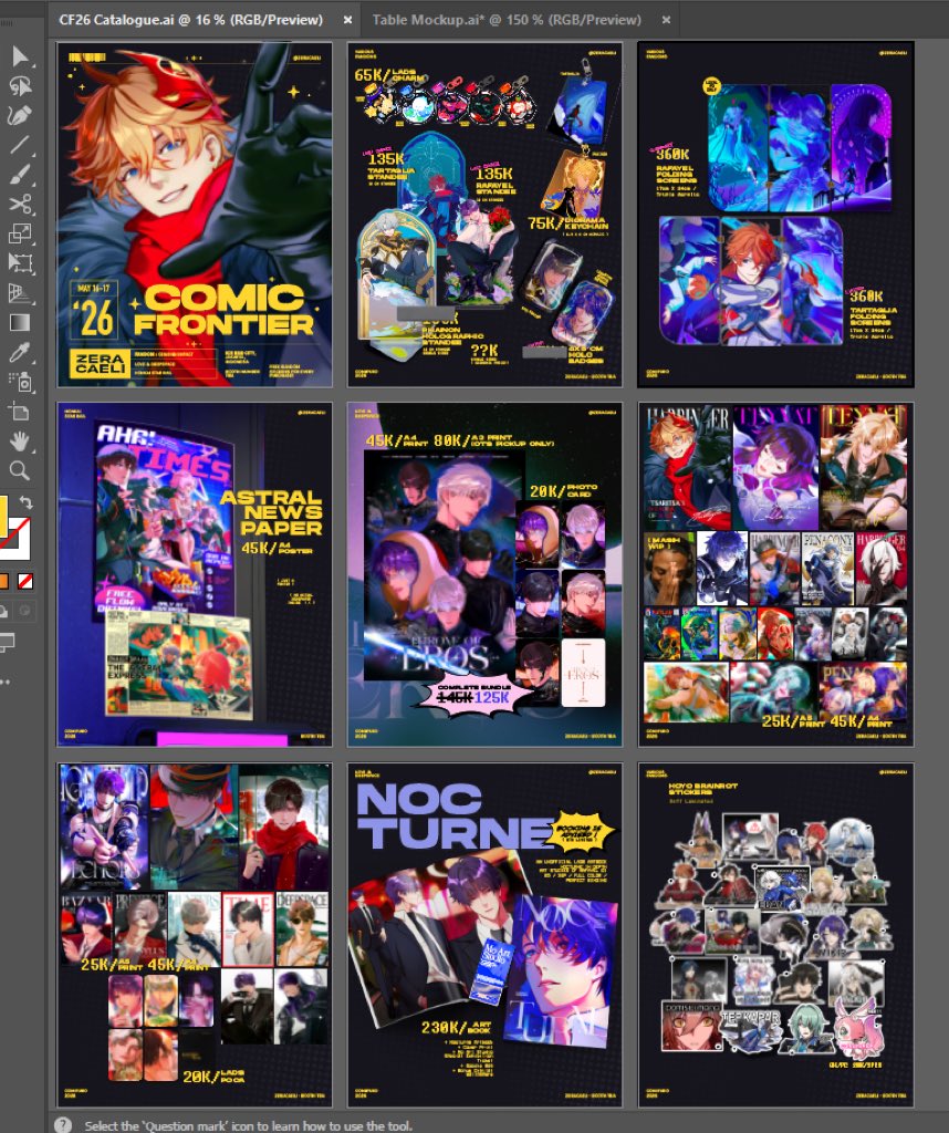 Zera 👾🔜 Comifuro Prep! tweet media