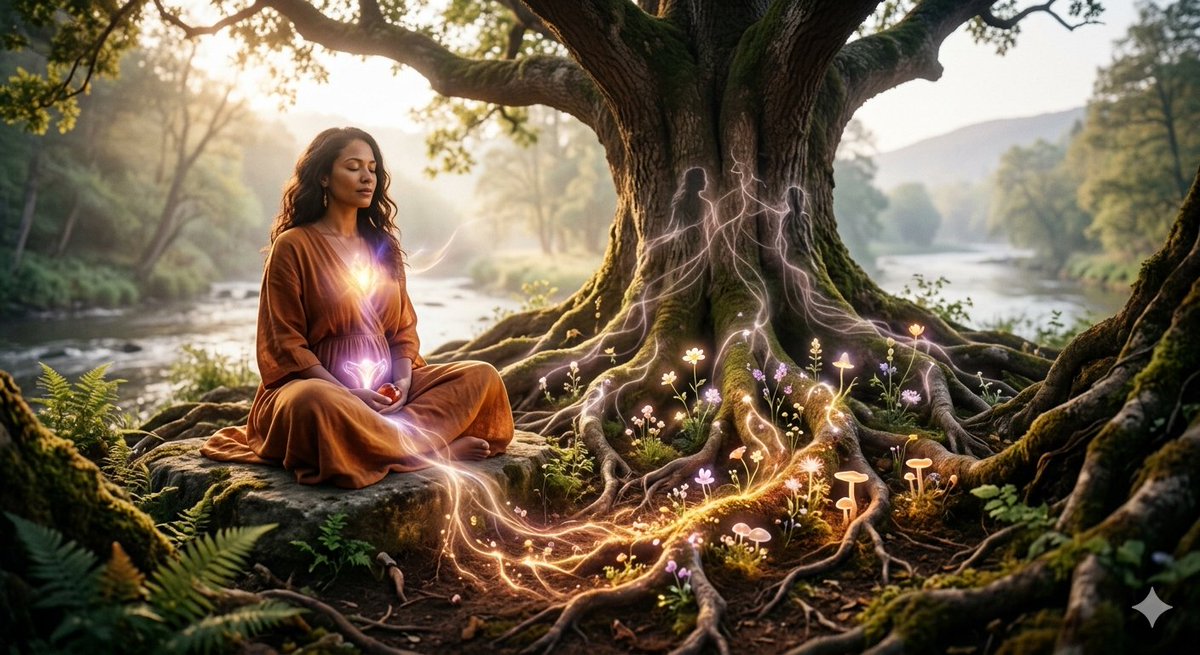 Sanar el útero es sanar el linaje. 🩸 Cada sesión de sanación energética es un acto de amor hacia ti y hacia las que vinieron antes. Libera la carga, suelta el dolor guardado y permite que tu energía fluya con libertad. El vacío fértil T espera para renacer. 🕊️ #SanaciónAncestral