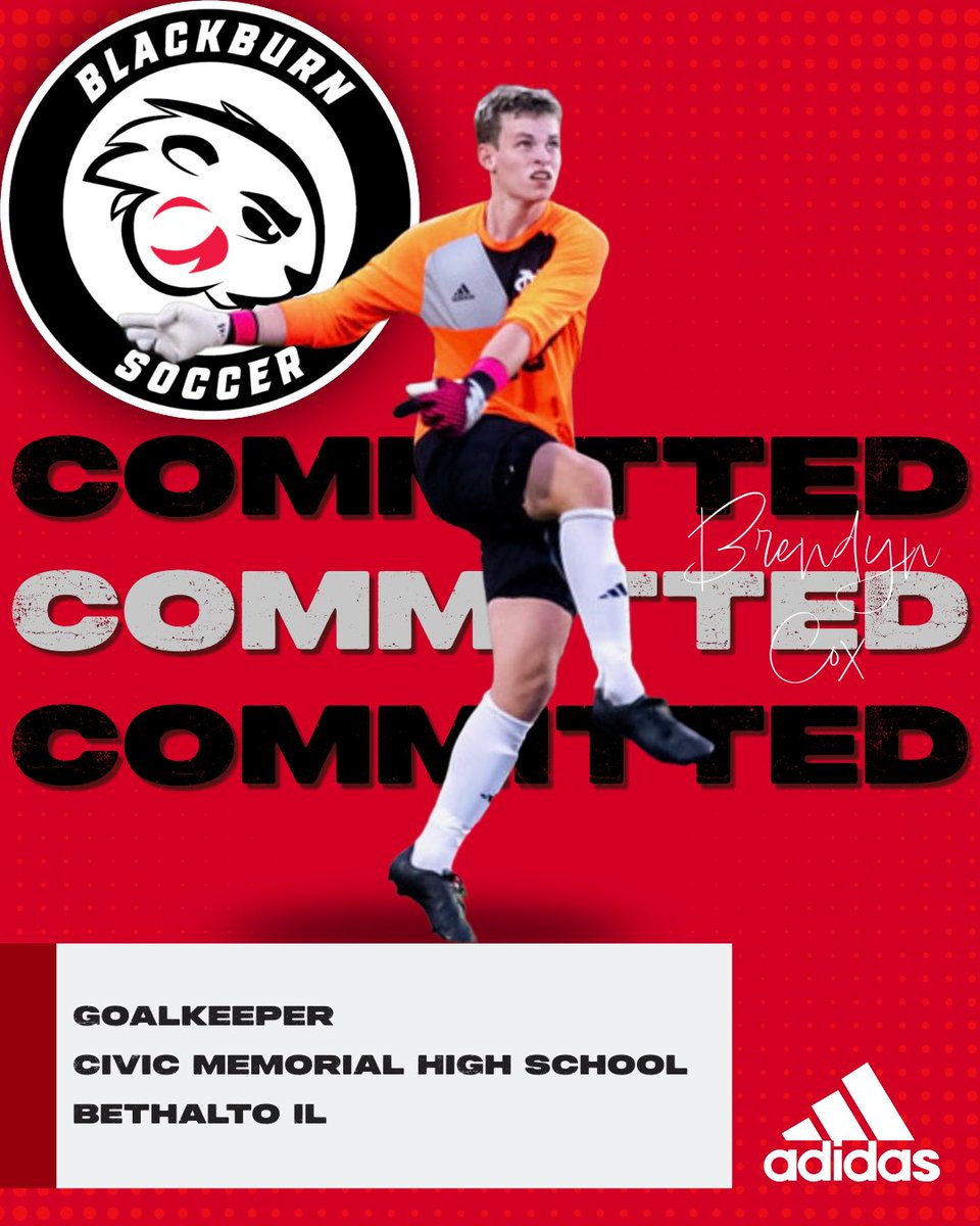 Brendyn Cox
Goal Keeper 
Civic Memorial
Bethalto, IL
3x Varsity Starter
High Honor Roll
Staff Volunteer Special Olympics