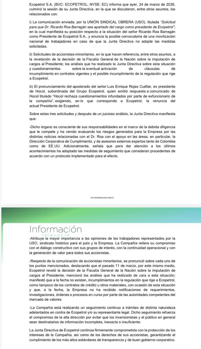 ÚltimaHoraCaracol tweet media