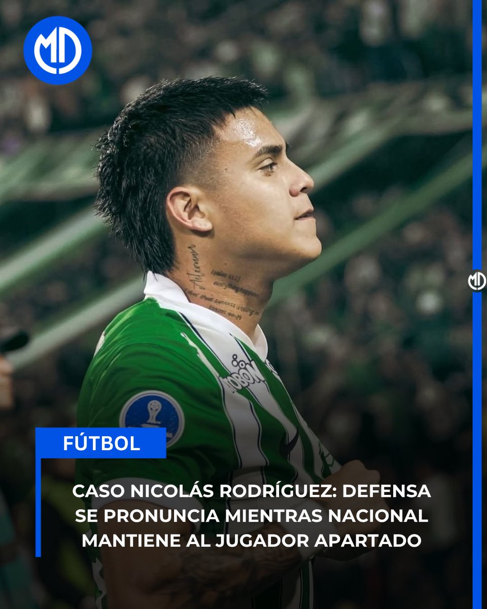 🚨 Caso Nicolás Rodríguez: la defensa rechazó la denuncia en su contra y pidió respetar la presunción de inocencia.

Atlético Nacional mantiene al jugador apartado mientras avanzan las investigaciones.

Conoce más detalles 👇
mundodeportescol.co/caso-nicolas-r…