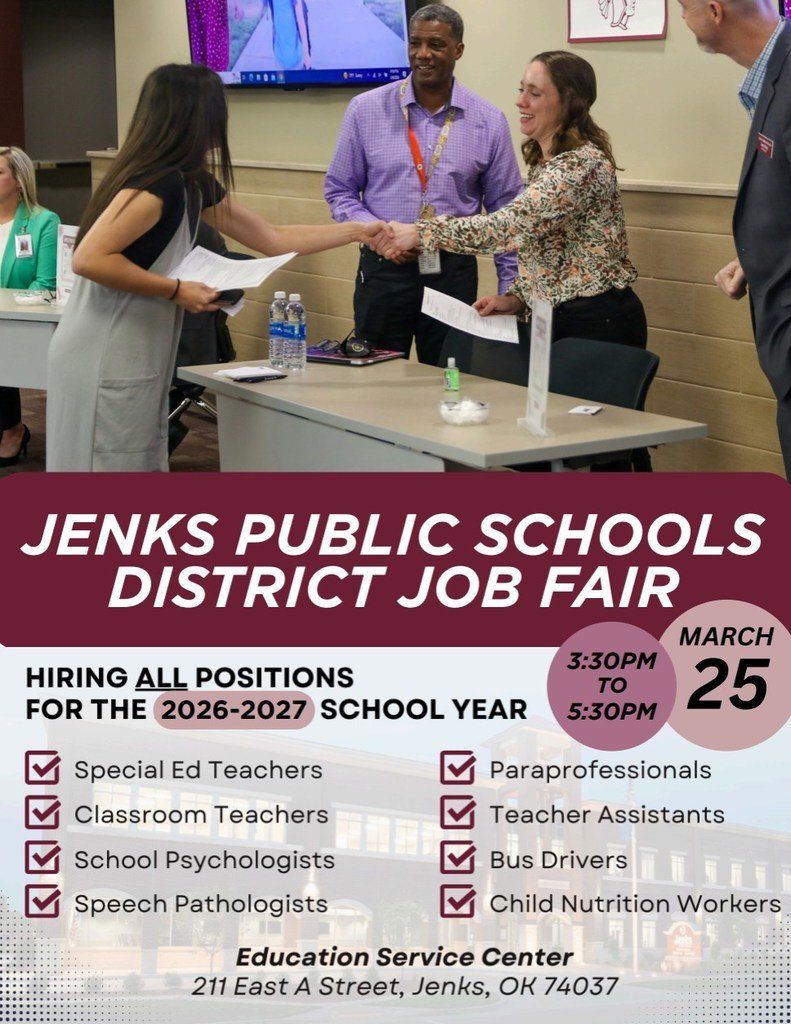 Jenks Public Schools tweet media