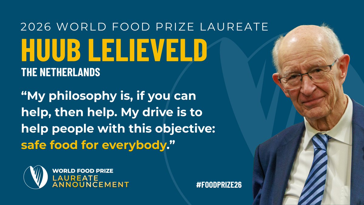 World Food Prize Foundation tweet media