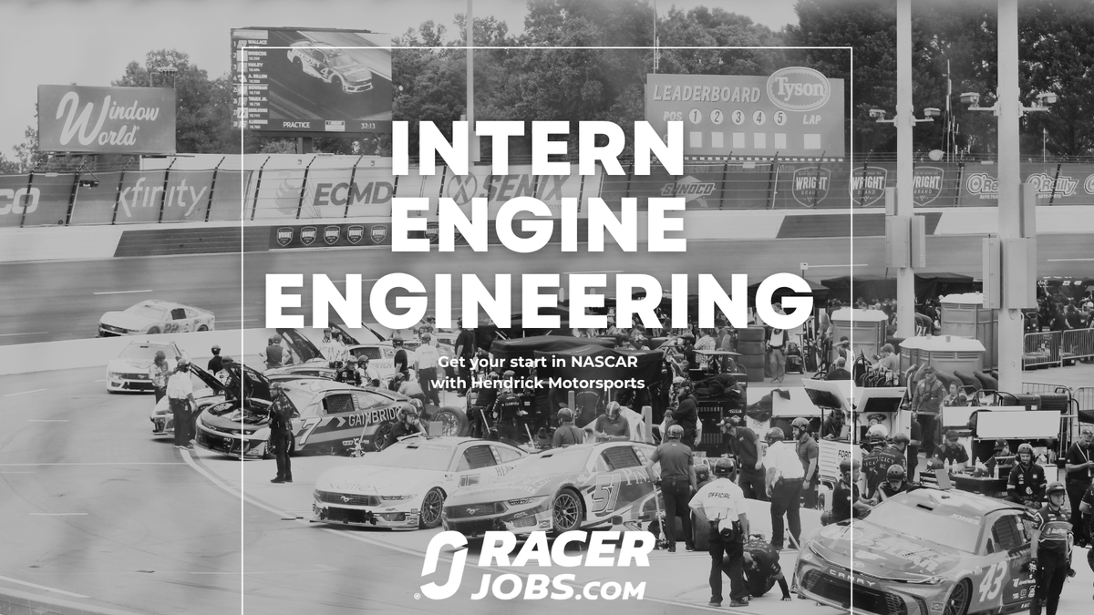 racerjobs's tweet photo. Hendrick Motorsports is hiring an intern.

14 championships. This is where NASCAR careers are built from the ground up.

→ https://t.co/oQ2Av9pgzd

#RacerJobs #NASCAR #HendrickMotorsports #NASCARCareers https://t.co/6kkIfxRZ1j