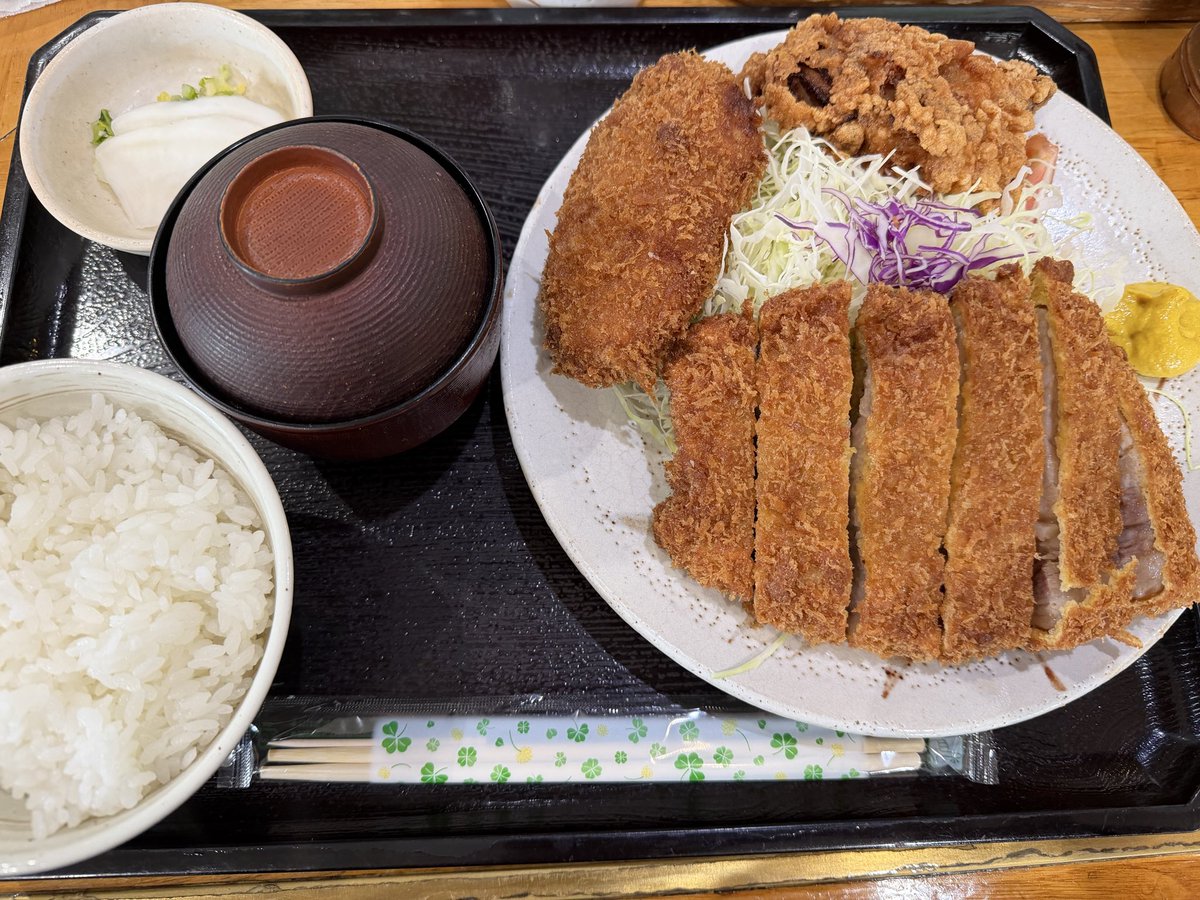 ysm2's tweet photo. 今日のお昼は、九州の業者さんから教えてもらった竹亭のとんかつ。🤤
むちゃ美味しかったー https://t.co/TtzFriliHh