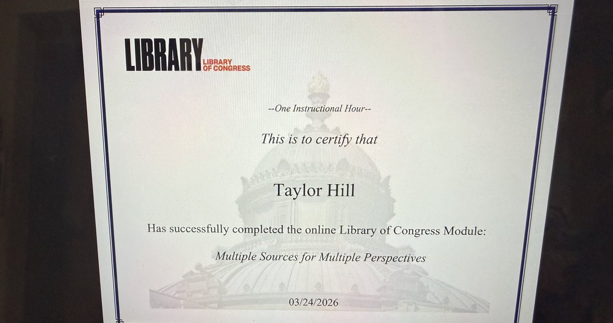 TaylorP34's tweet photo. Another great module from Library of Congress on using sources for multiple perspective!!!! @KEDCGrants @KedcARTS https://t.co/I2GlNpjpSk