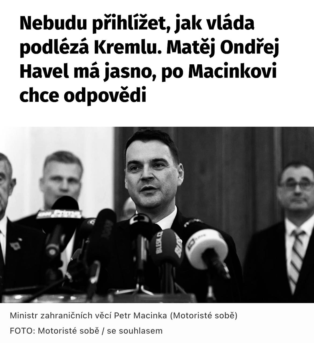 Matěj Ondřej Havel tweet media