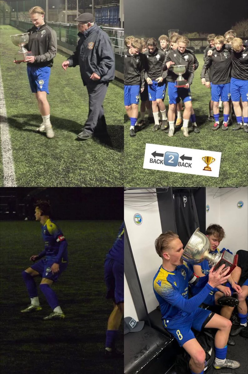 🏆 😍What a night for our U18s 😍🏆
The Future is bright the future is Black &amp; White ⚫️⚪️