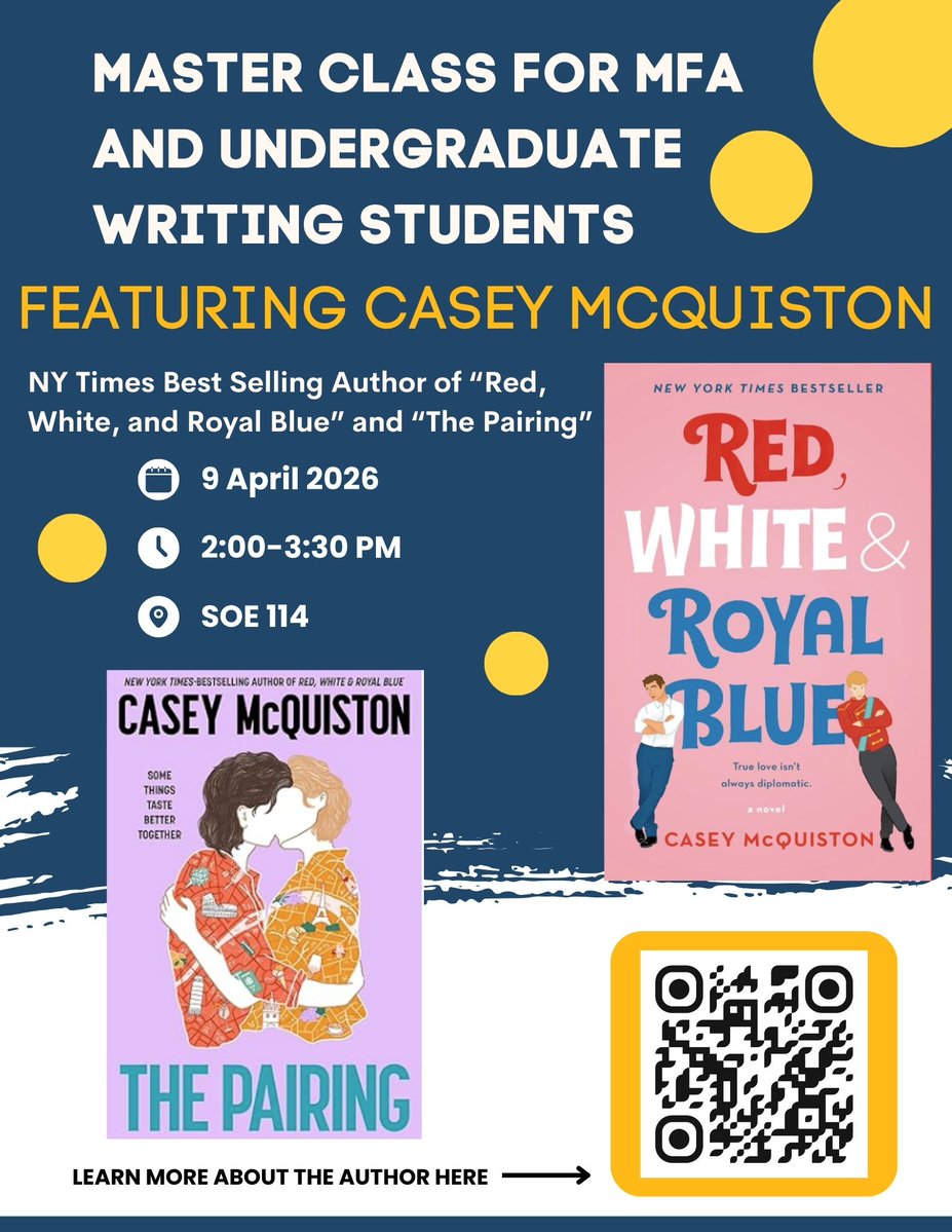 UNCG English Department tweet media