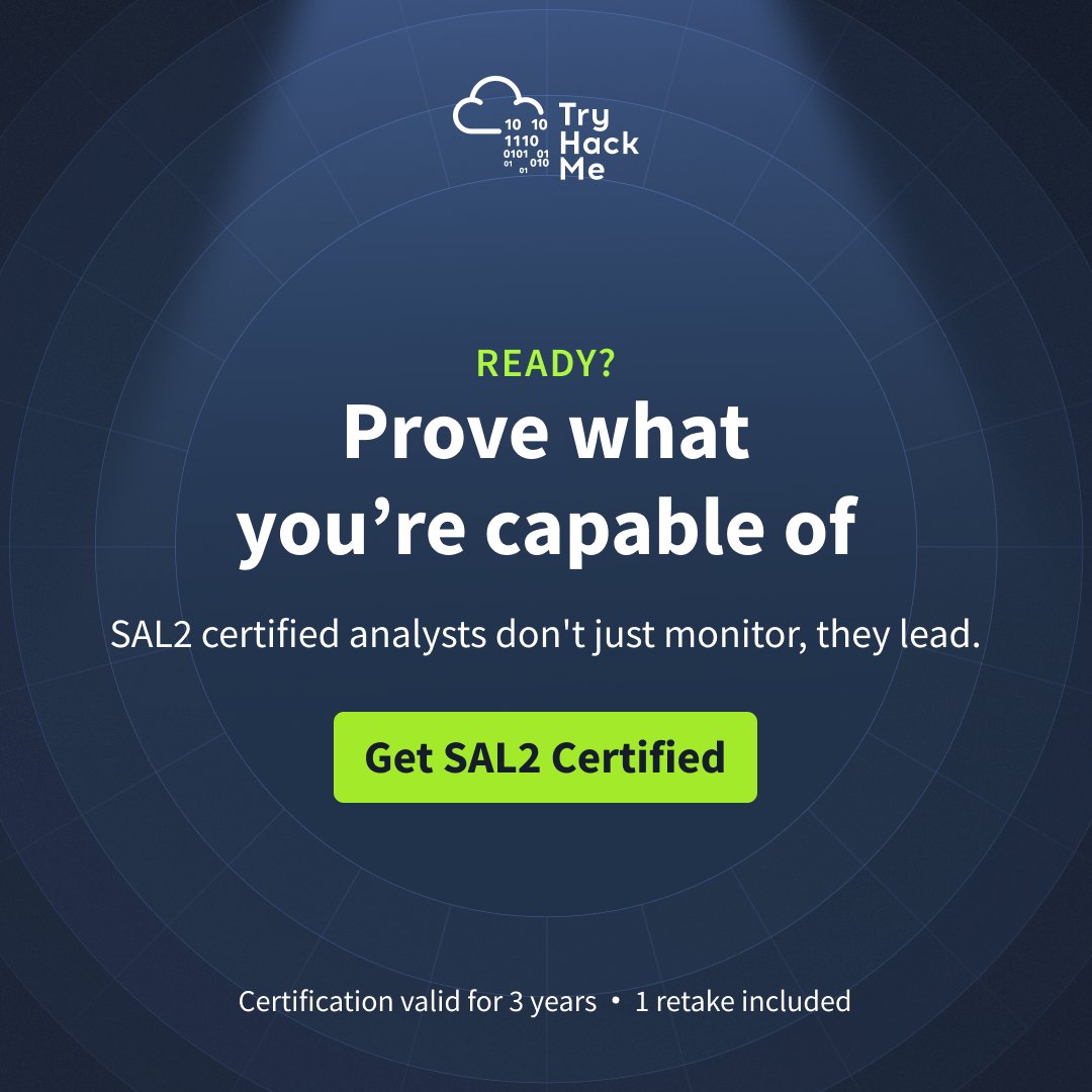 TryHackMe tweet media