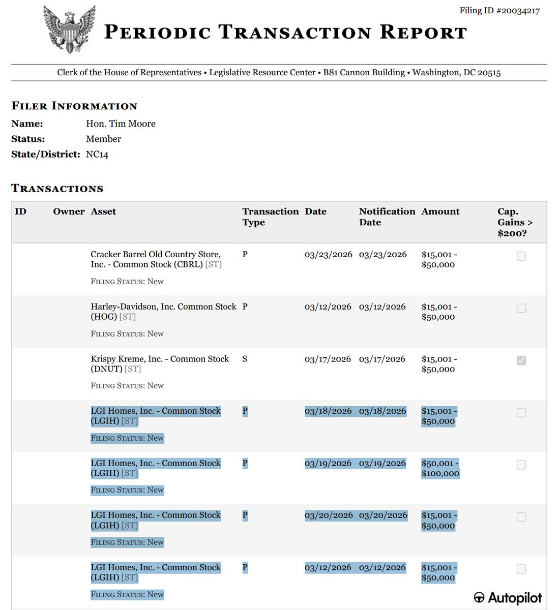 Nancy Pelosi Stock Tracker ♟ tweet media