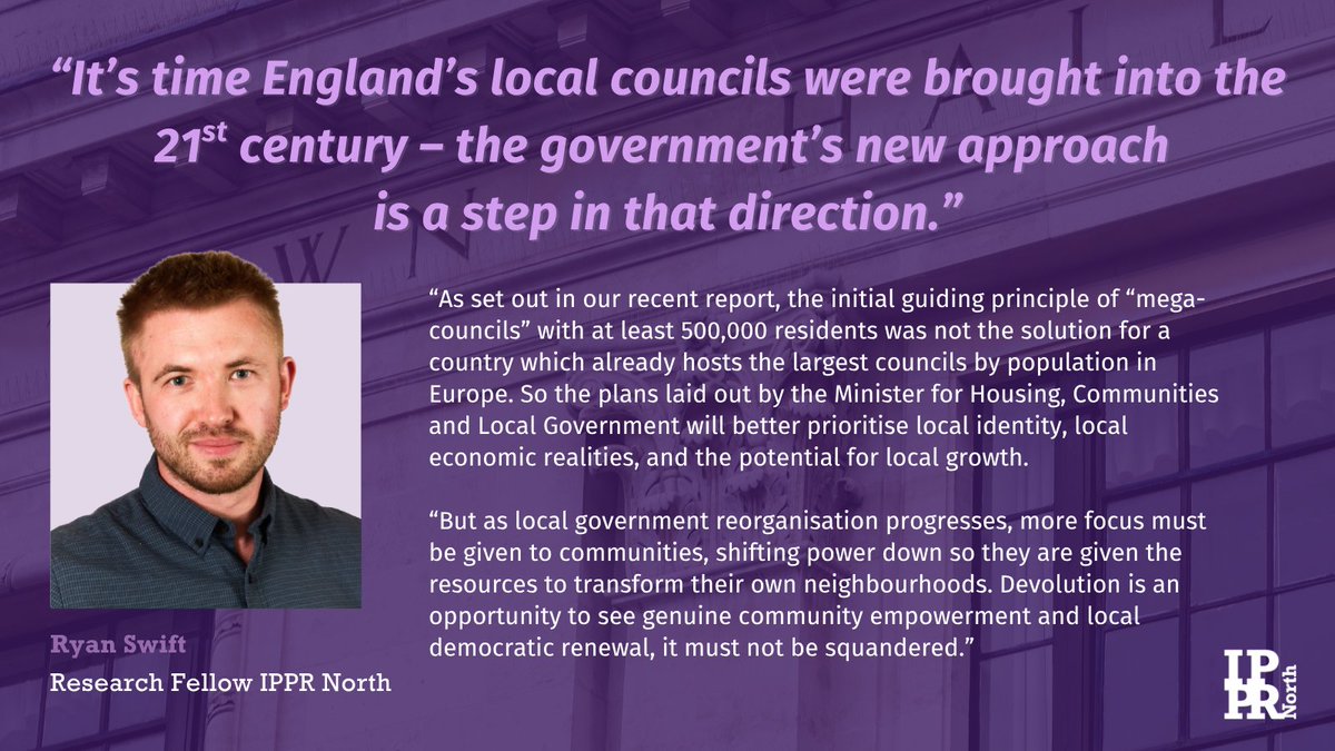 IPPR North tweet media