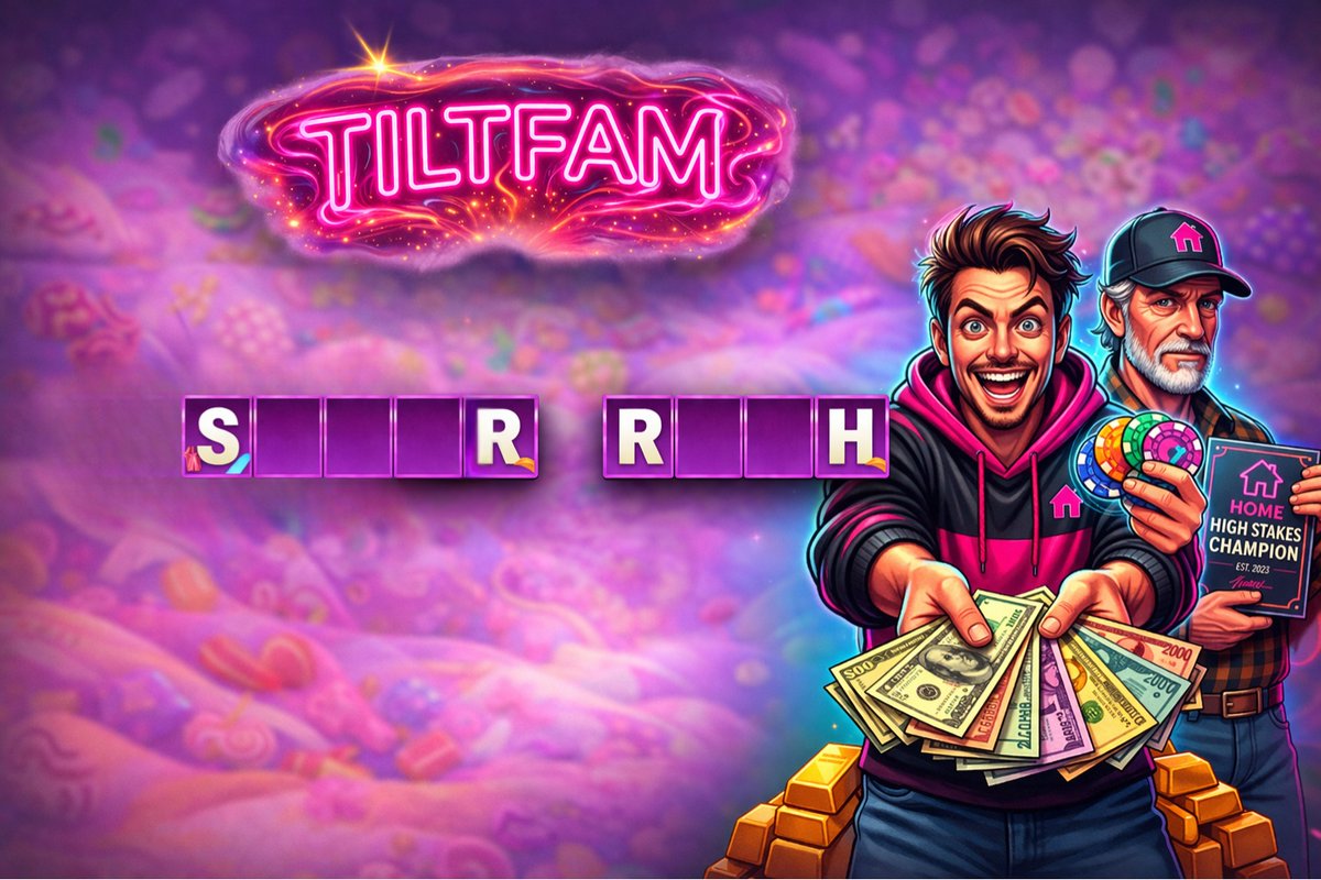 tiltfam_'s tweet photo. GUESS THE SLOT $300 PRIZE POOL 🎰

Guess the correct slot and 6 random winners will get $50 each!

How to enter:
• Comment your answer + your Discord ID
• Follow @tiltfam_
• Like + repost
• Join our Discord
Winners will be announced in the comments! https://t.co/MV7sTnZnhE
