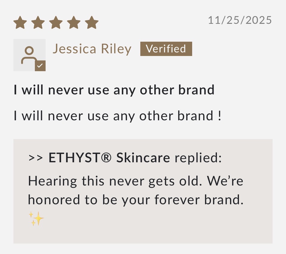 Amber | ETHYST® Skincare tweet media