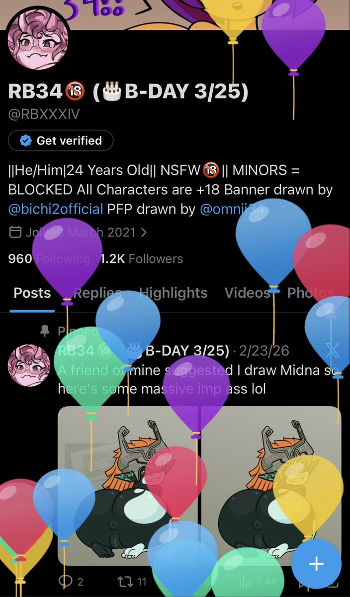 RB34🔞 (🎂B-DAY 3/25) tweet media