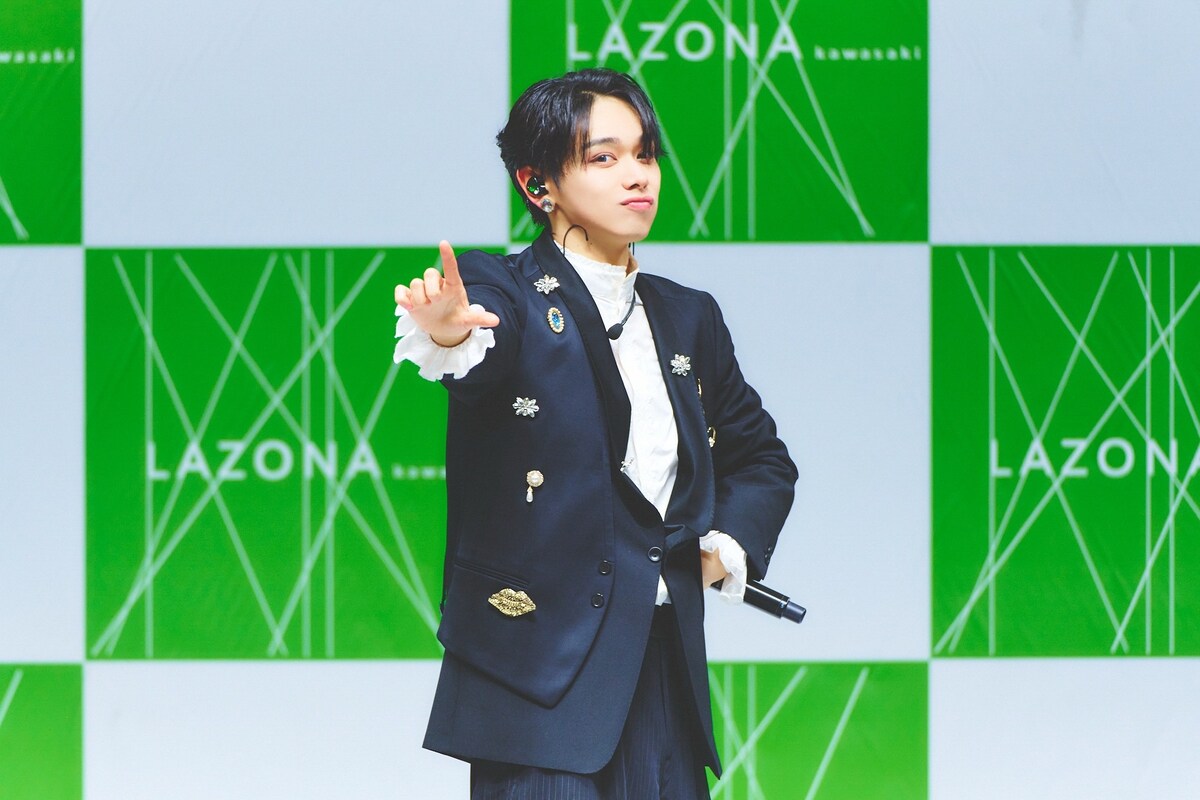 natalie_mu's tweet photo. 【イベントレポート】
宮世琉弥の3rdアルバム本日発売
リリース記念イベントで“雨に唄う”

石崎ひゅーいからのコメントも到着
https://t.co/l0PFYWif9m https://t.co/yb7yrdr0Xt